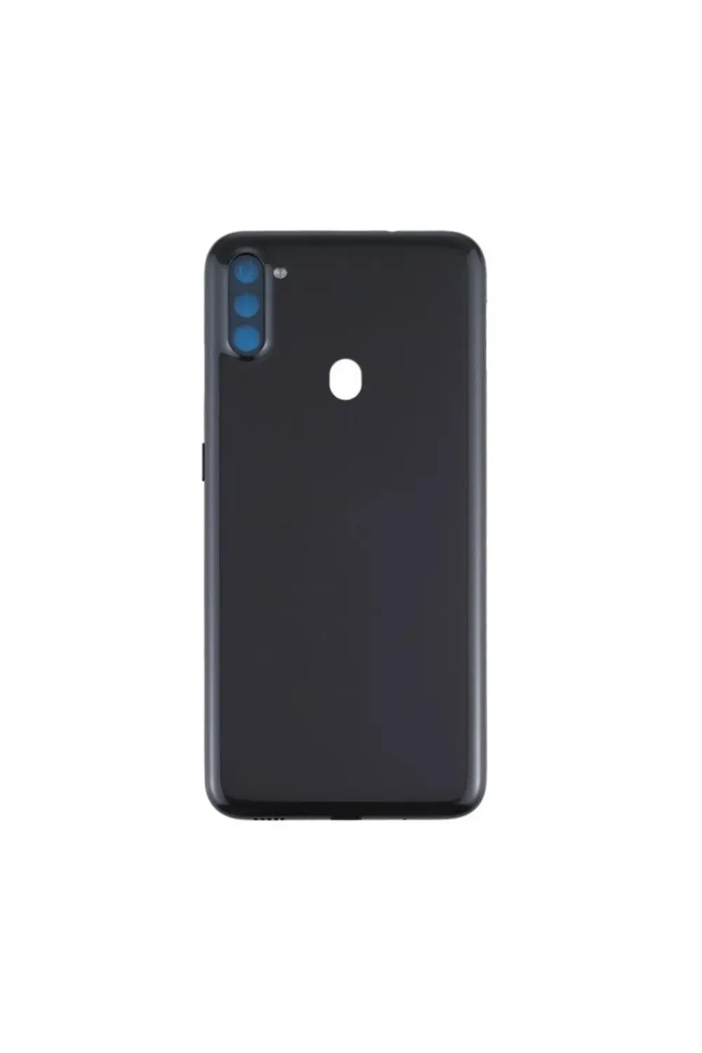 Samsung Galaxy A11 Logolu Kasa Kapak - Lens Ve Parmakizi Hariç Si