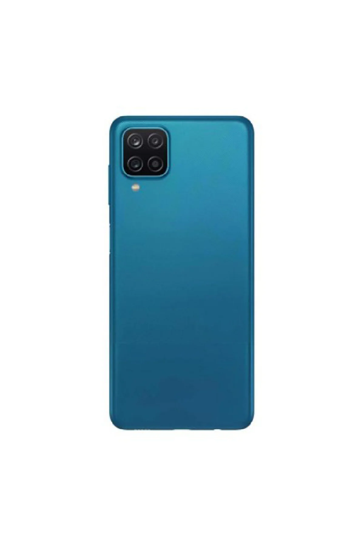 Samsung Galaxy A12 Logolu Kasa Kapak Sm-a125f Mavi