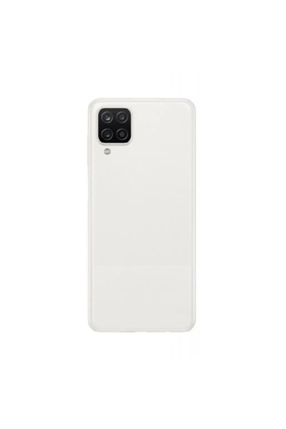 Samsung Galaxy A12 Logolu Kasa Kapak Sm-a125f Beyaz