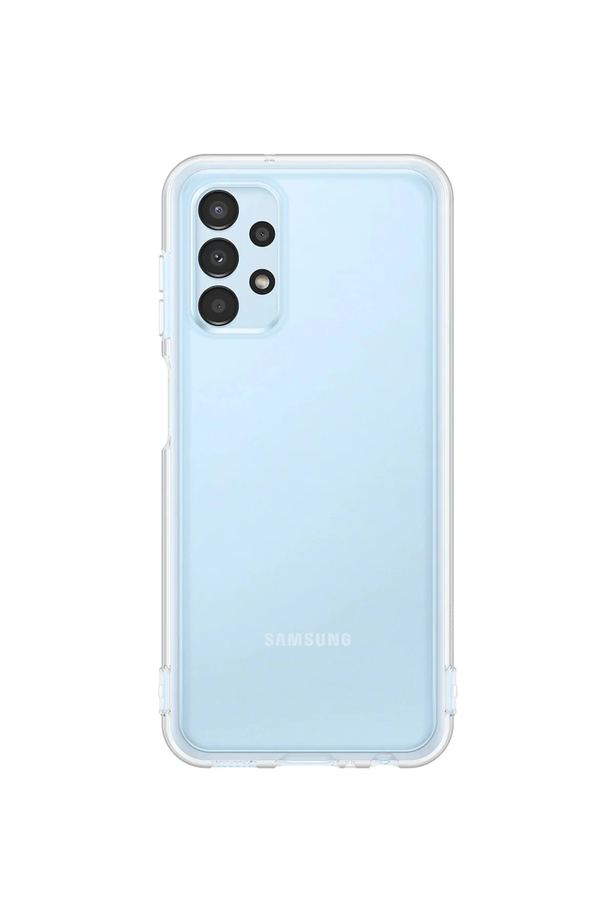 Samsung Galaxy A13 2.0 MM Korumalı Şeffaf Silikon Kılıf