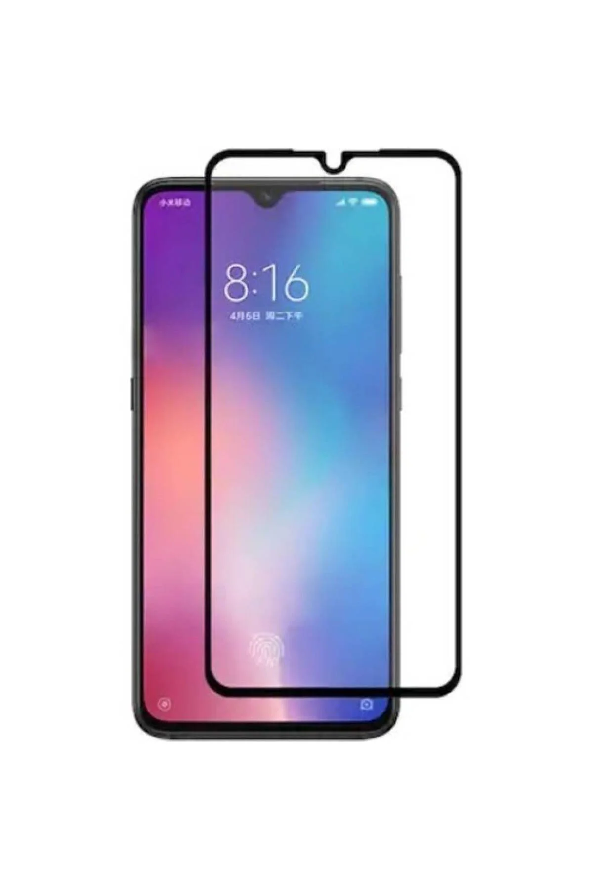 Samsung Galaxy A13 6D Tam Kaplayan Full Cam Ekran Koruyucu Siyah