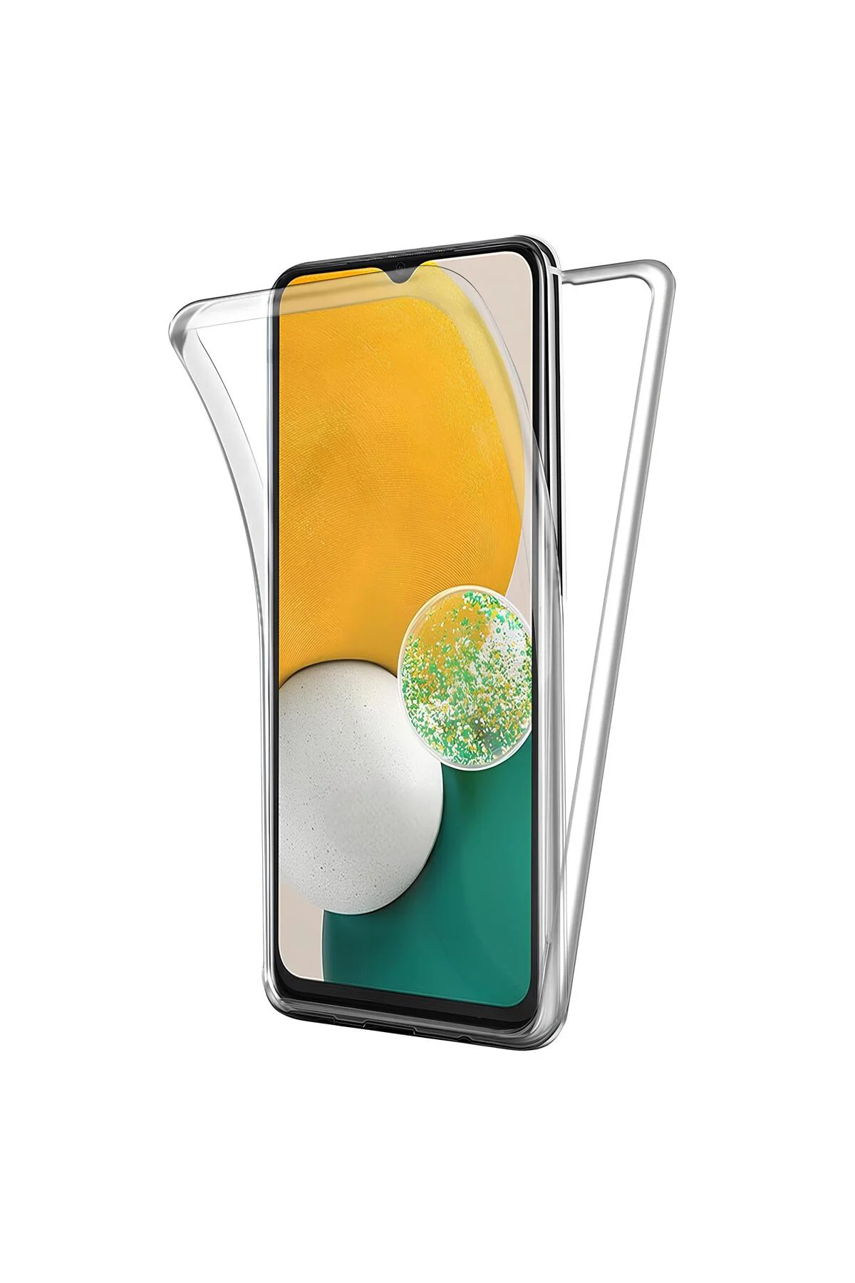 Samsung Galaxy A13 Çift Taraflı Silikon Kılıf Samsung Galaxy A13 Çift Taraflı Silikon Kılıf