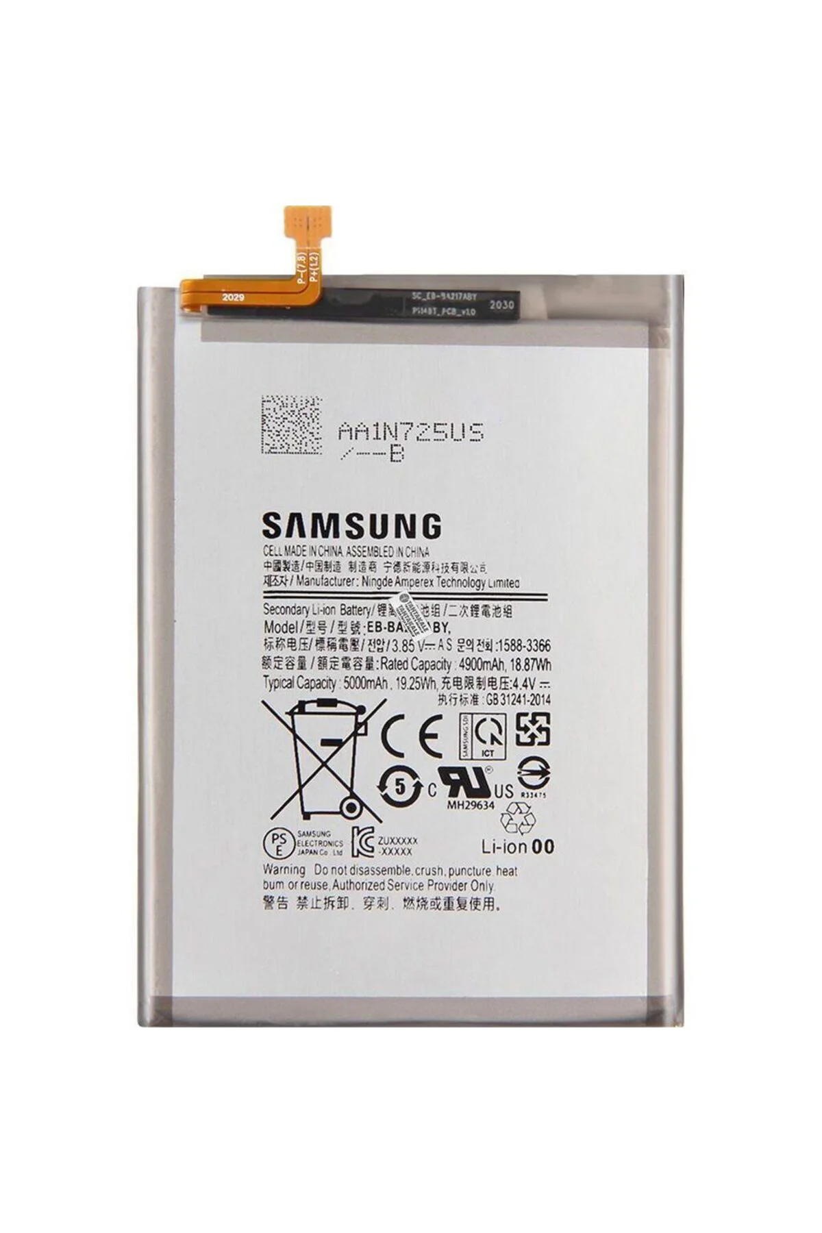 Samsung Galaxy A13 SM-A135 Batarya Pil