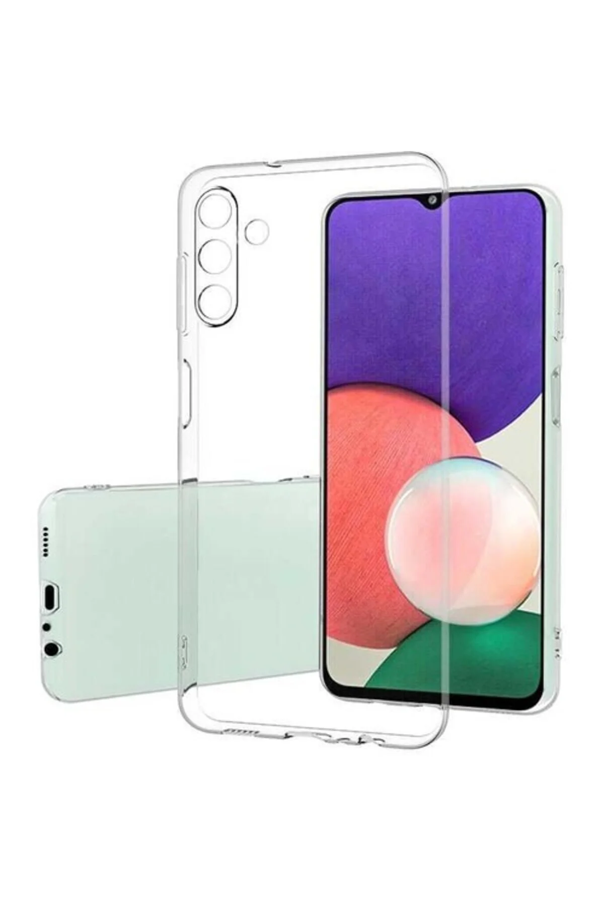 Samsung Galaxy A14 2.0 MM Korumalı Silikon Kılıf Şeffaf