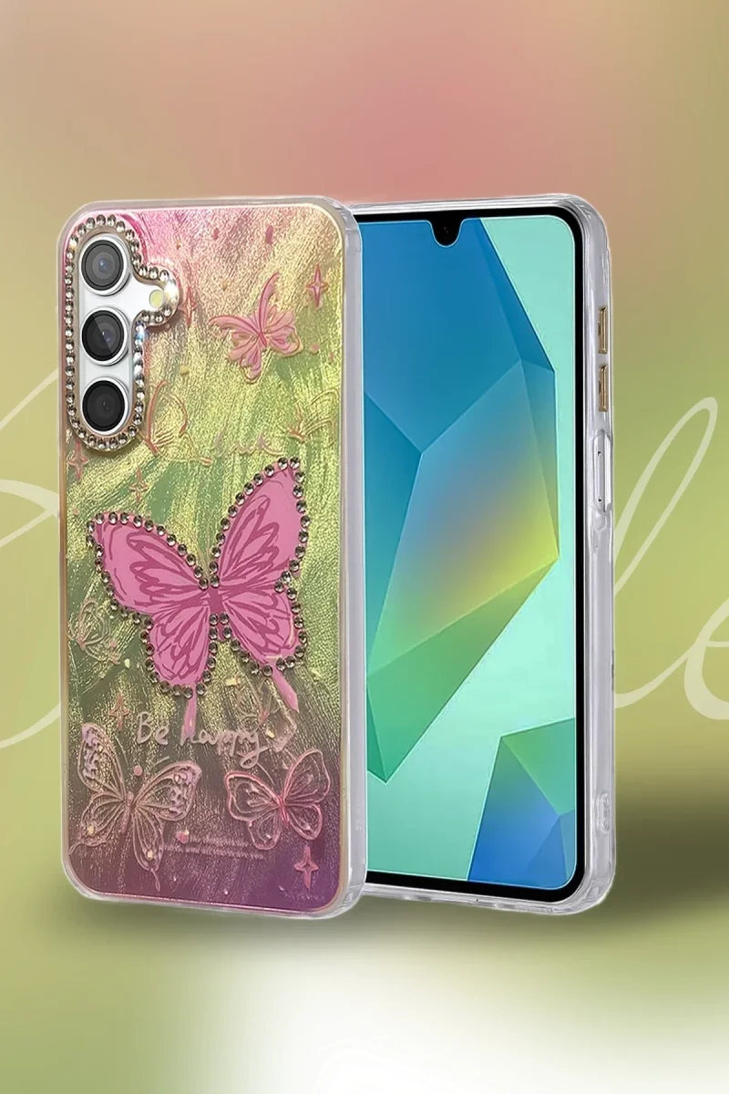 Samsung Galaxy A14 4G Kılıf Blade Aynalı Desenli Kapak - Desen 4 Samsung Galaxy A14 4G Kılıf Blade Aynalı Desenli Kapak - Desen 4