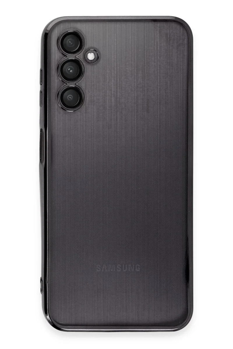 Samsung Galaxy A14 4G Kılıf Razer Lensli Silikon - Siyah
