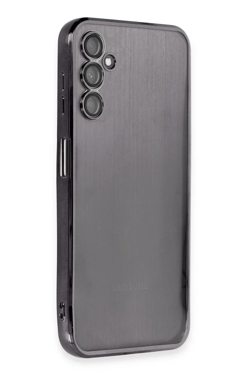 Samsung Galaxy A14 4G Kılıf Razer Lensli Silikon - Siyah