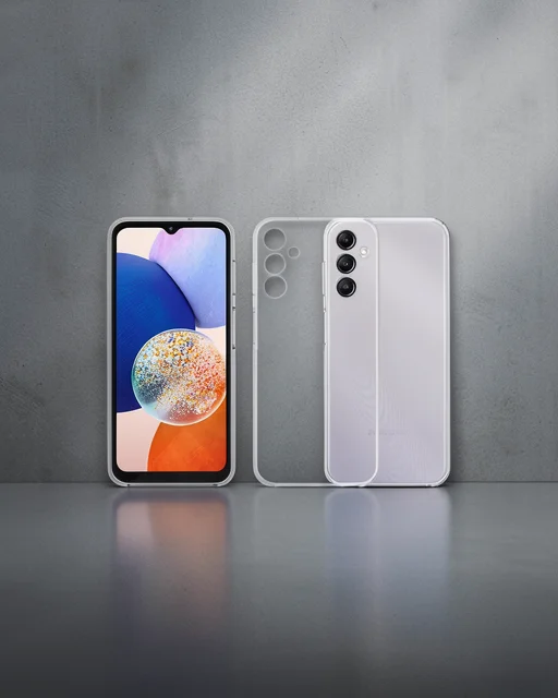 Samsung Galaxy A14 4G Kılıf Lüx Şeffaf Silikon - Şeffaf Samsung Galaxy A14 4G Kılıf Lüx Şeffaf Silikon - Şeffaf