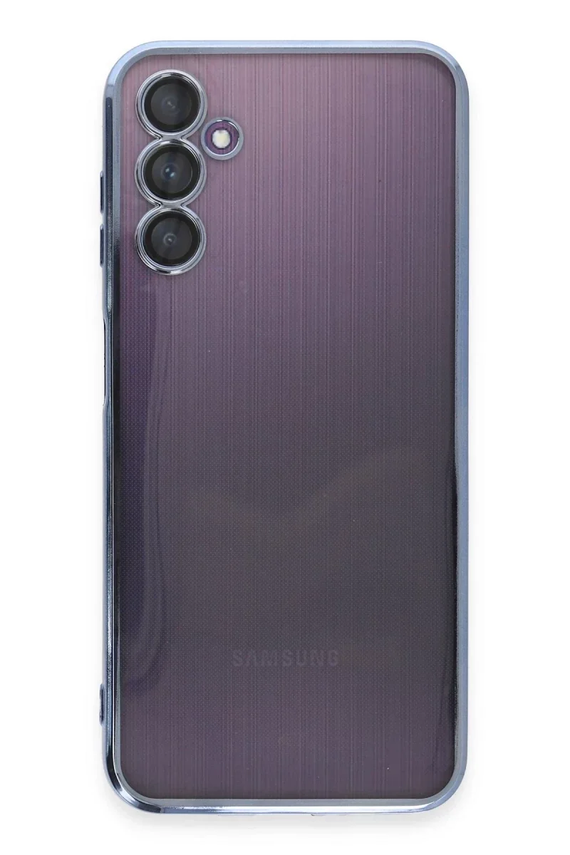 Samsung Galaxy A14 4G Kılıf Razer Lensli Silikon - Açık Mavi Samsung Galaxy A14 4G Kılıf Razer Lensli Silikon - Açık Mavi