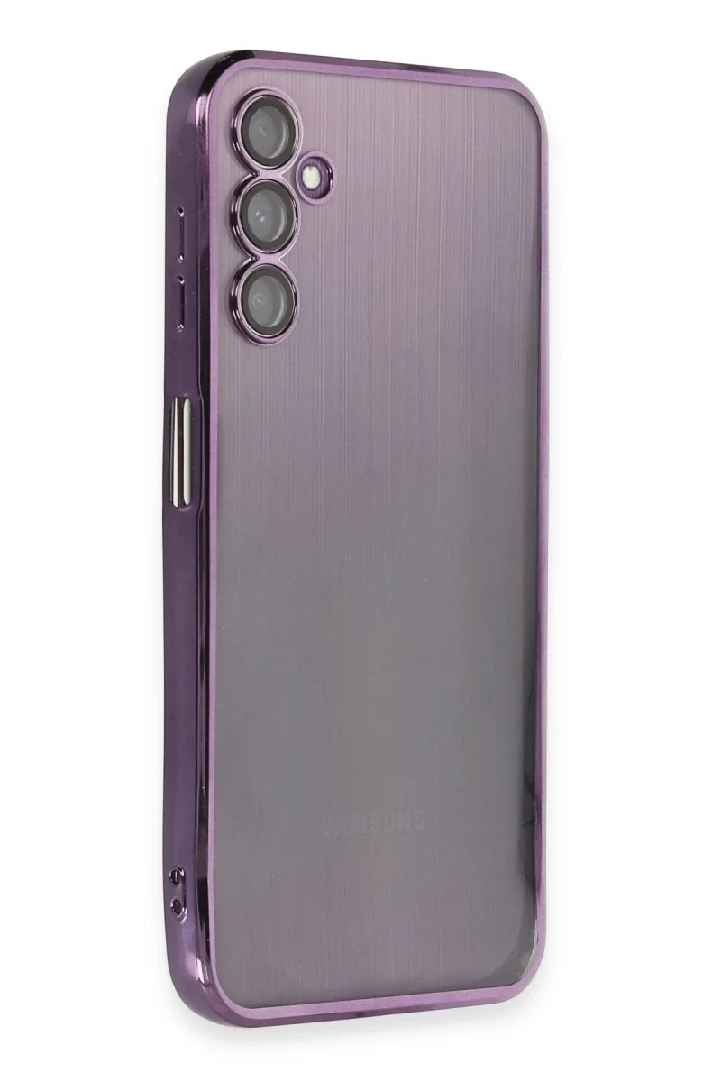 Samsung Galaxy A14 4G Kılıf Razer Lensli Silikon - Mor Fiyatı, Yorumları ve Özellikleri