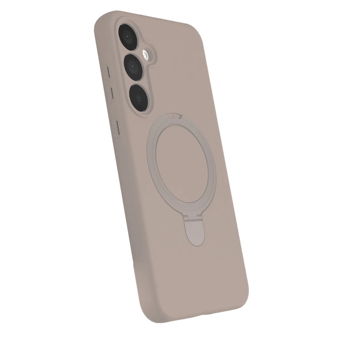 Samsung Galaxy A15 4g Regal Magsafe Standlı Kapak - Çöl Titanyum Samsung Galaxy A15 4g Regal Magsafe Standlı Kapak - Çöl Titanyum