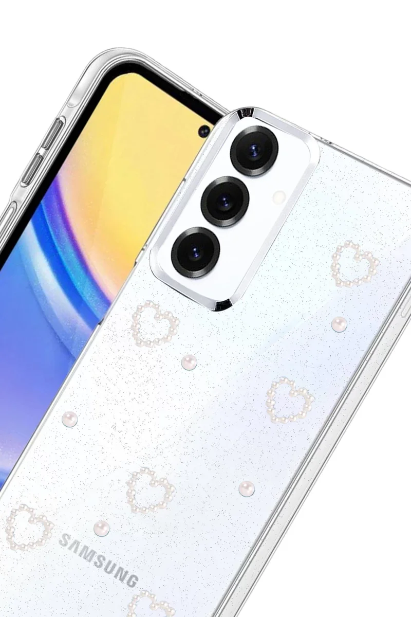 Samsung Galaxy A15 4G Fiyonk Desenli Kapak - Desen 10 Samsung Galaxy A15 4G Fiyonk Desenli Kapak - Desen 10