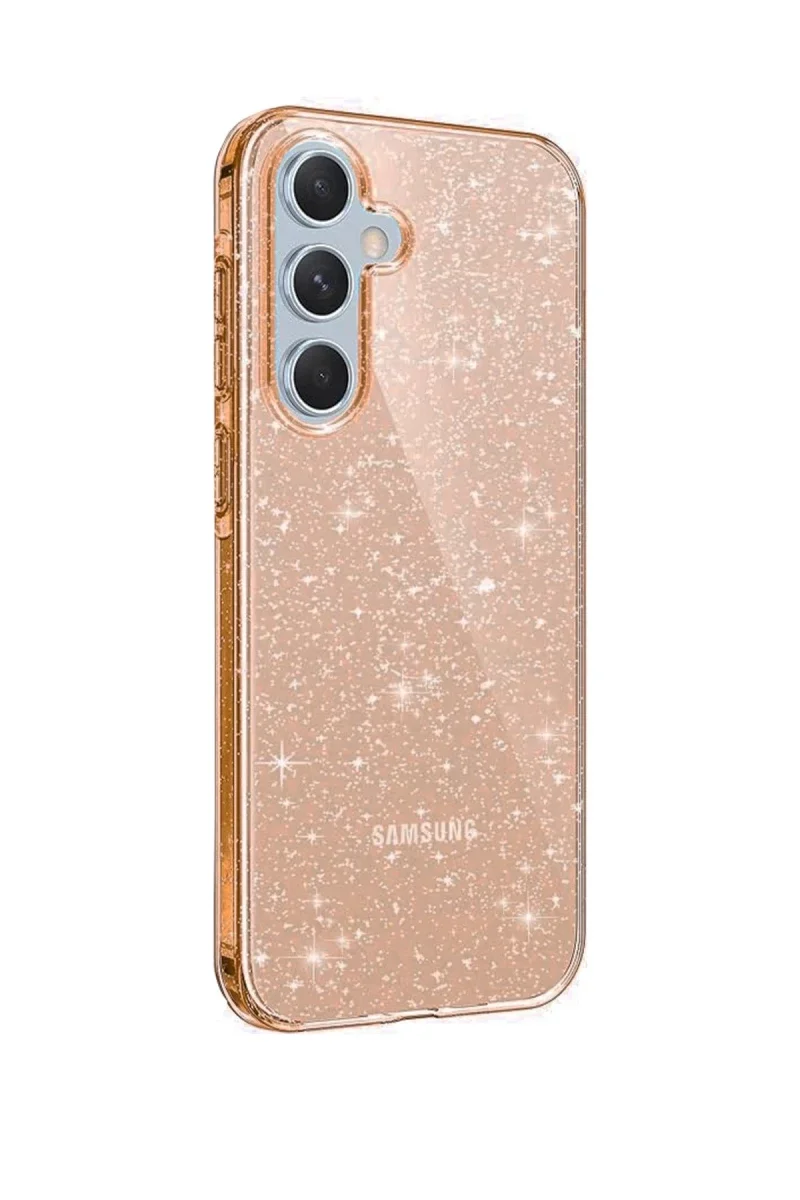 Samsung Galaxy A15 4G Kılıf Glow Kapak - Turuncu Samsung Galaxy A15 4G Kılıf Glow Kapak - Turuncu