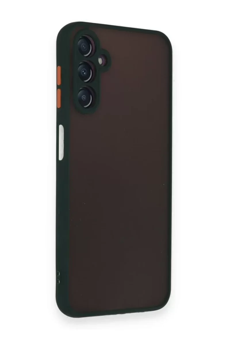 Samsung Galaxy A15 4G Kılıf Montreal Silikon Kapak - Yeşil