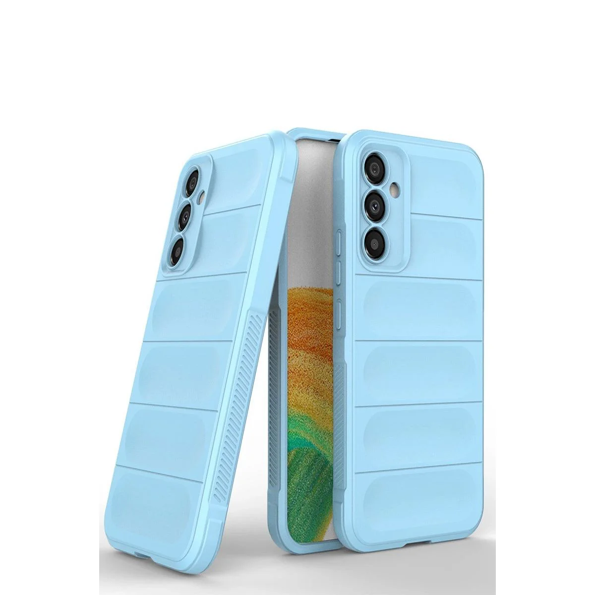 Samsung Galaxy A15 4G ile Uyumlu Silikon Kılıf - Sky Blue Fiyatı, Yorumları ve Özellikleri