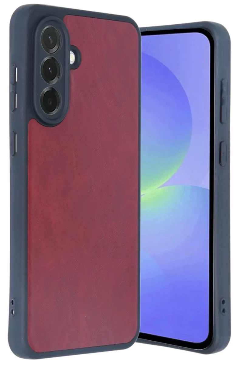 Samsung Galaxy A15 4G Kılıf Aras Deri Kapak - Bordo Fiyatı, Yorumları ve Özellikleri