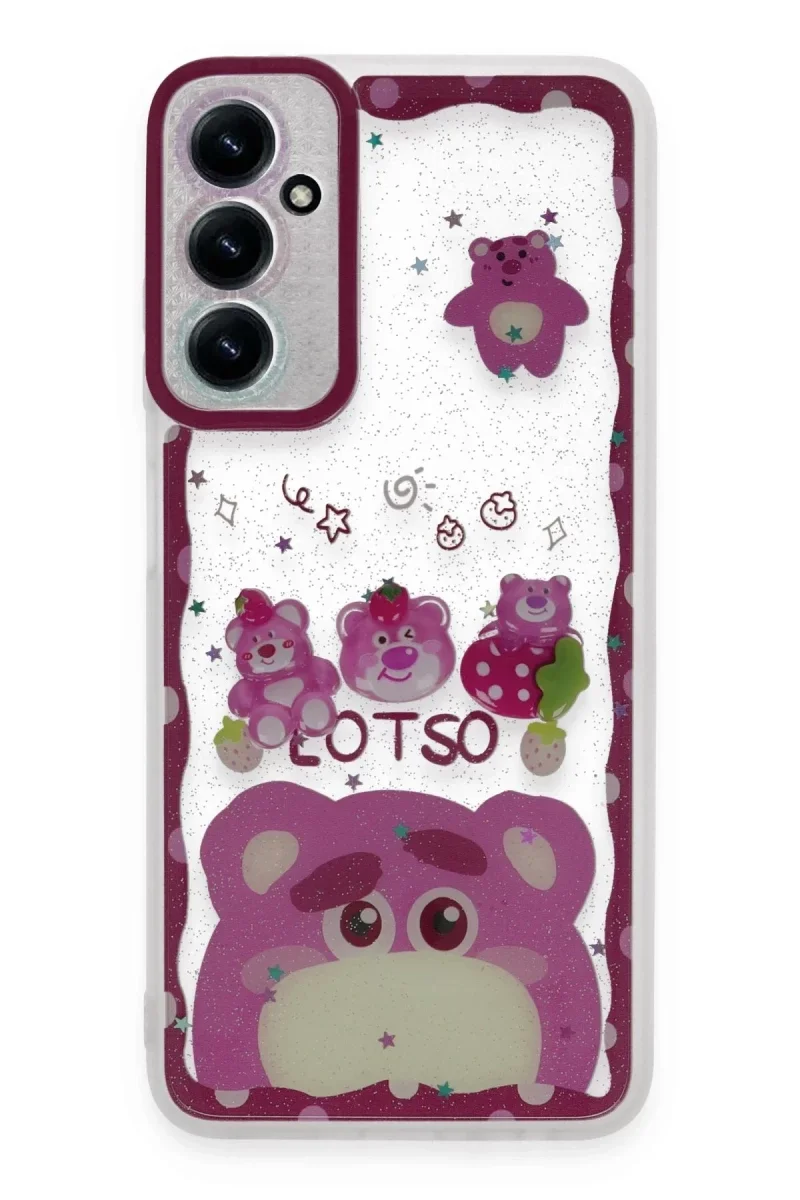 Samsung Galaxy A15 4G Kılıf Sweet Desenli Silikon Kapak - Pembe Samsung Galaxy A15 4G Kılıf Sweet Desenli Silikon Kapak - Pembe