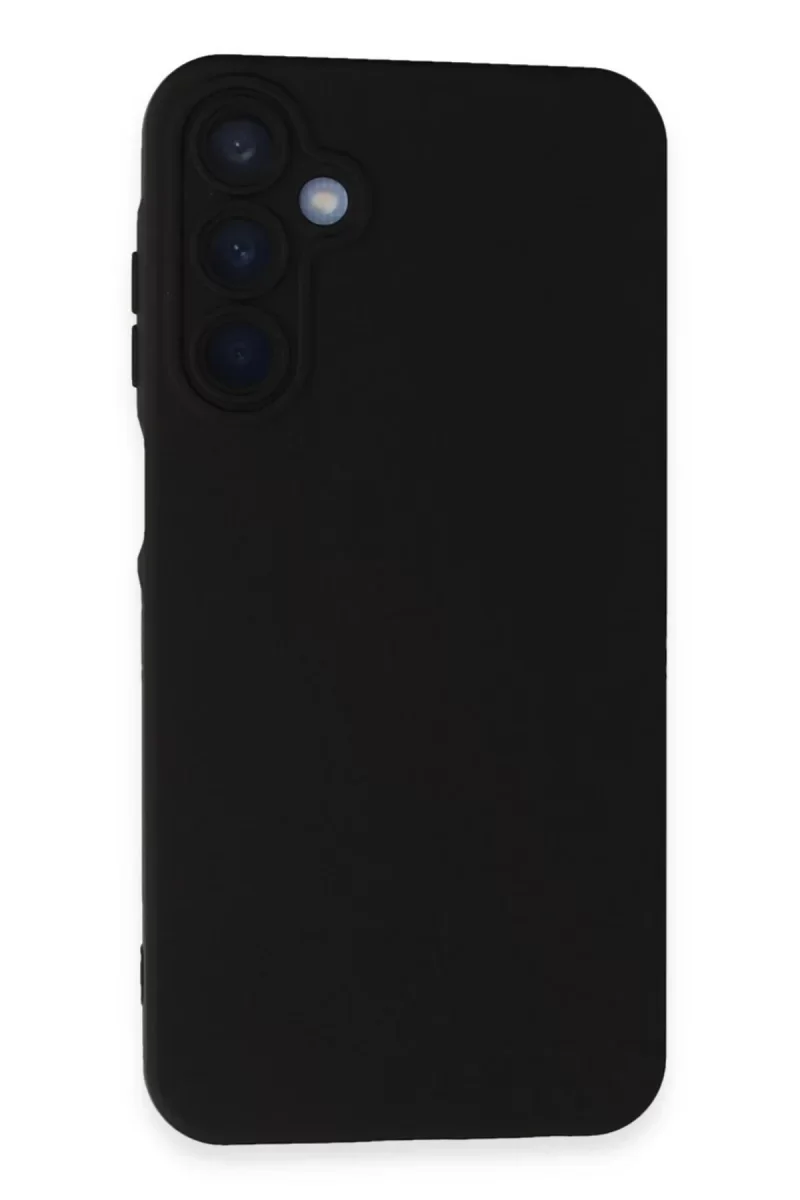 Samsung Galaxy A15 4G Kılıf Nano içi Kadife Silikon - Siyah