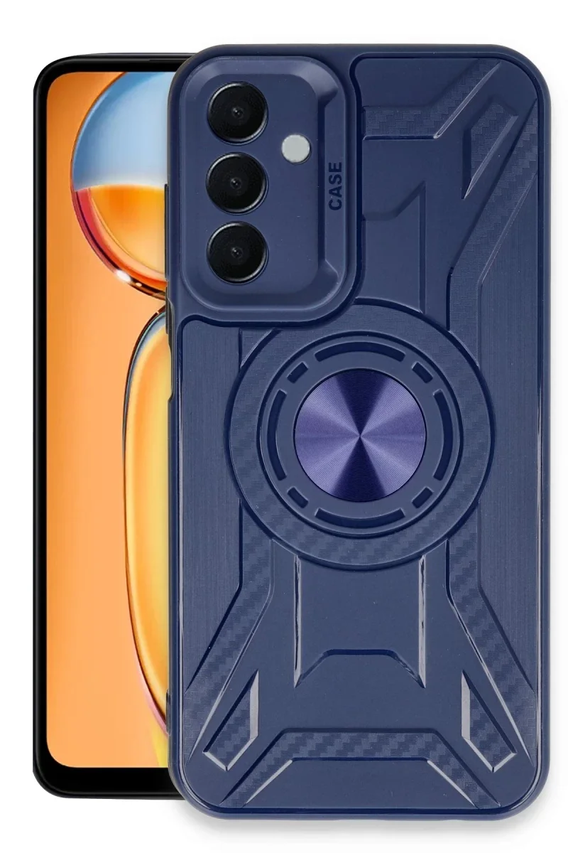 Samsung Galaxy A15 4G Kılıf Lincoln Silikon - Lacivert
