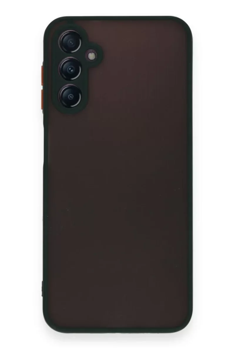 Samsung Galaxy A15 4G Kılıf Montreal Silikon Kapak - Yeşil