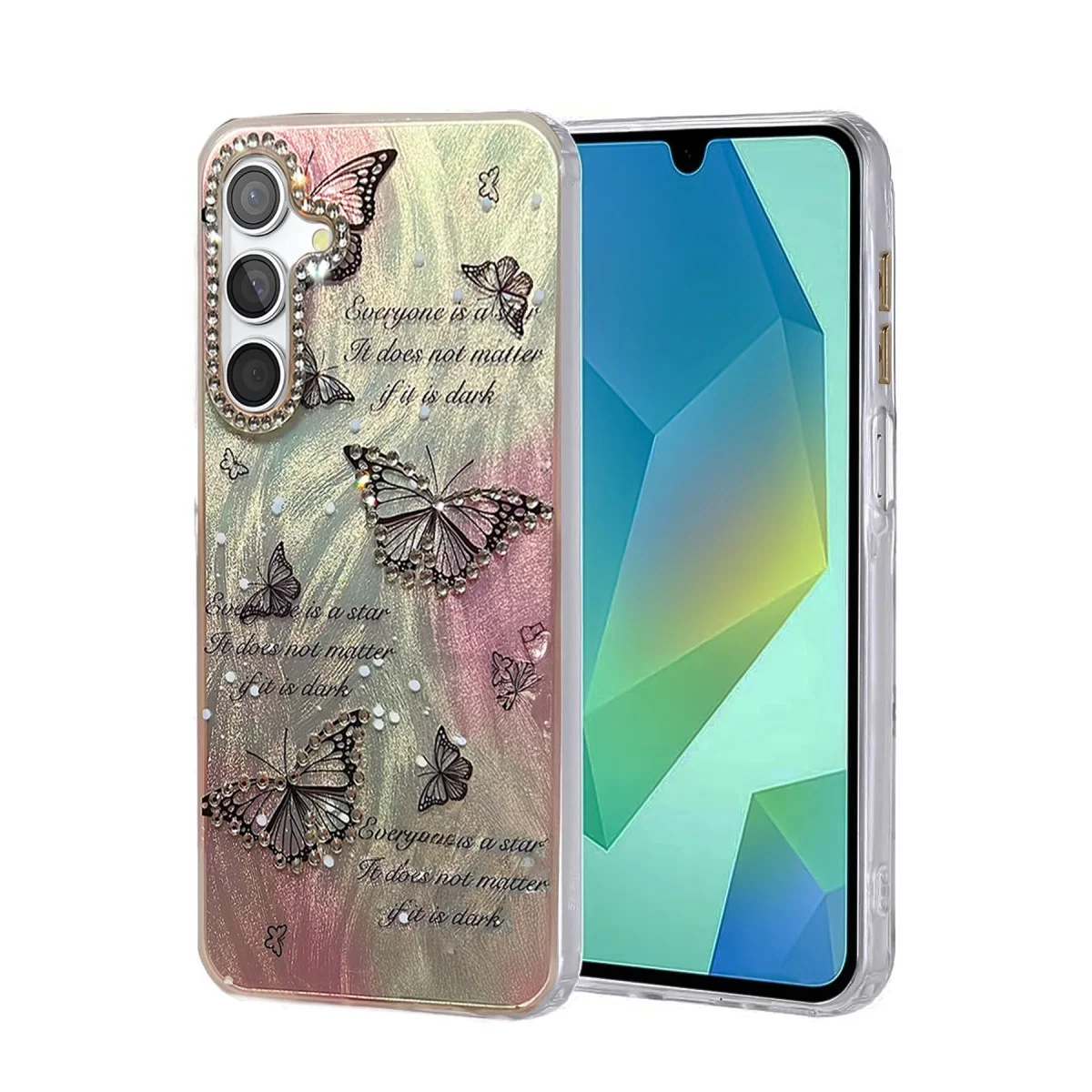 Samsung Galaxy A15 4g Kılıf Blade Aynalı Desenli Kapak - Desen 6 Samsung Galaxy A15 4g Kılıf Blade Aynalı Desenli Kapak - Desen 6
