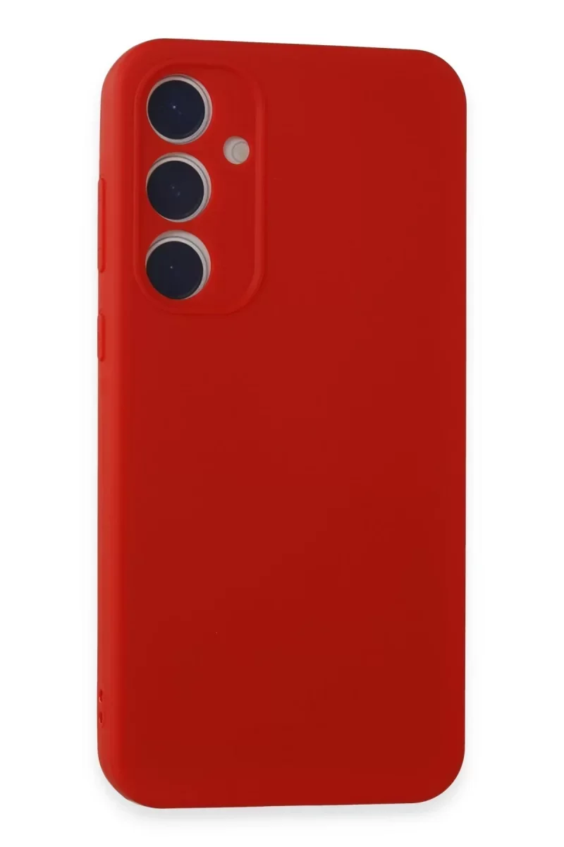 Samsung Galaxy A15 4G Kılıf First Silikon - Kırmızı Samsung Galaxy A15 4G Kılıf First Silikon - Kırmızı
