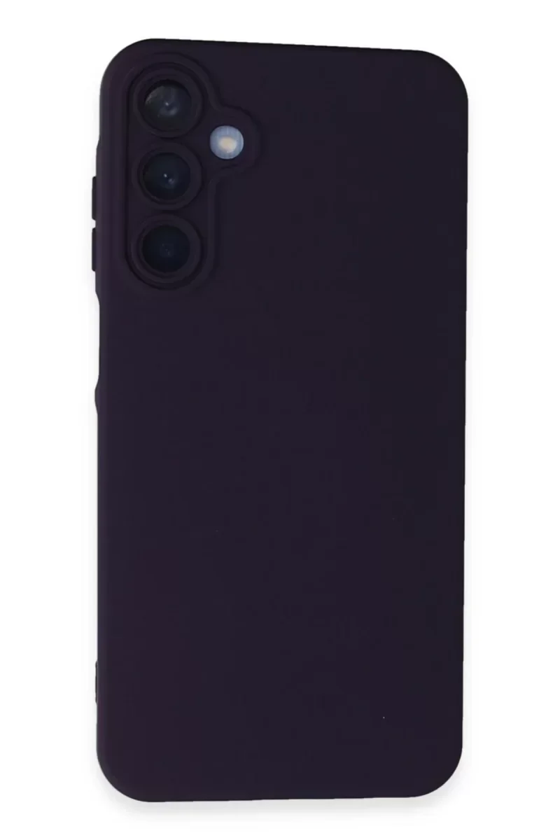 Samsung Galaxy A15 4G Kılıf Nano içi Kadife Silikon - Mor Samsung Galaxy A15 4G Kılıf Nano içi Kadife Silikon - Mor