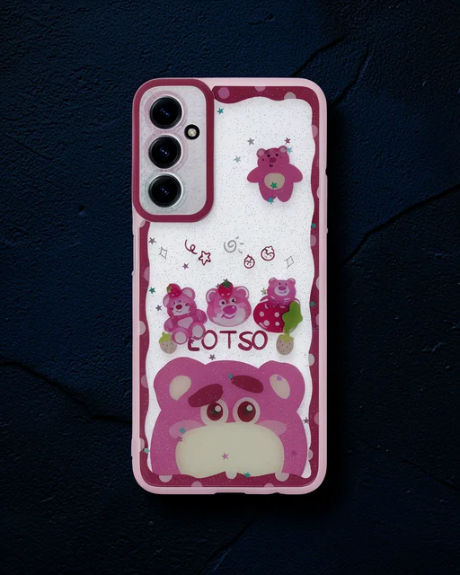 Samsung Galaxy A15 4G Kılıf Sweet Desenli Silikon Kapak - Pembe Samsung Galaxy A15 4G Kılıf Sweet Desenli Silikon Kapak - Pembe