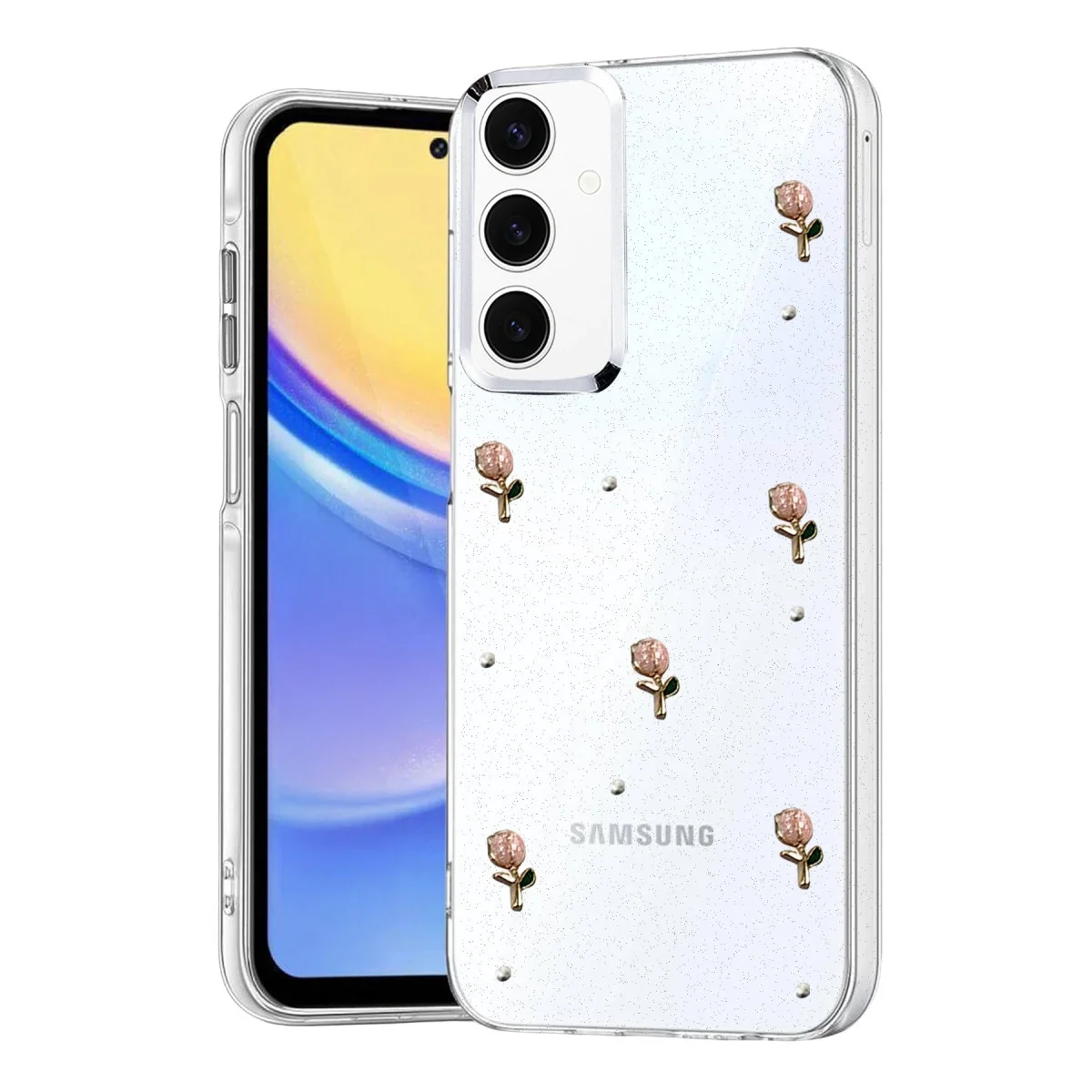 Samsung Galaxy A16 5g Fiyonk Desenli Kapak - Desen 6 Samsung Galaxy A16 5g Fiyonk Desenli Kapak - Desen 6