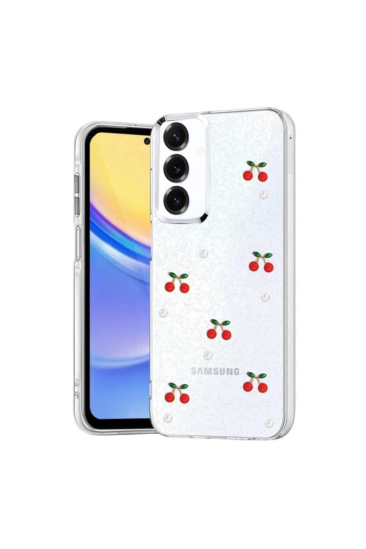 Samsung Galaxy A16 5g Fiyonk Desenli Kapak - Desen 9 Samsung Galaxy A16 5g Fiyonk Desenli Kapak - Desen 9