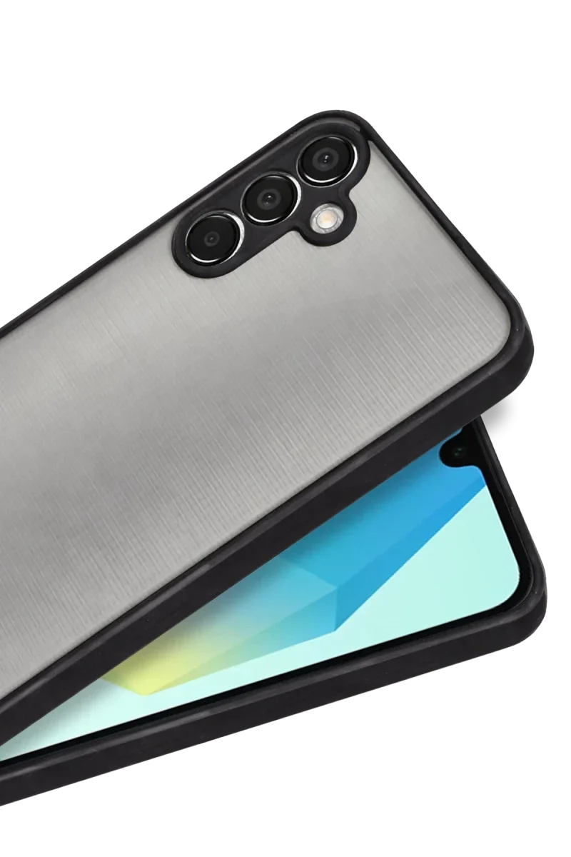 Samsung Galaxy A16 5G Kılıf Montreal Silikon Kapak - Siyah Samsung Galaxy A16 5G Kılıf Montreal Silikon Kapak - Siyah