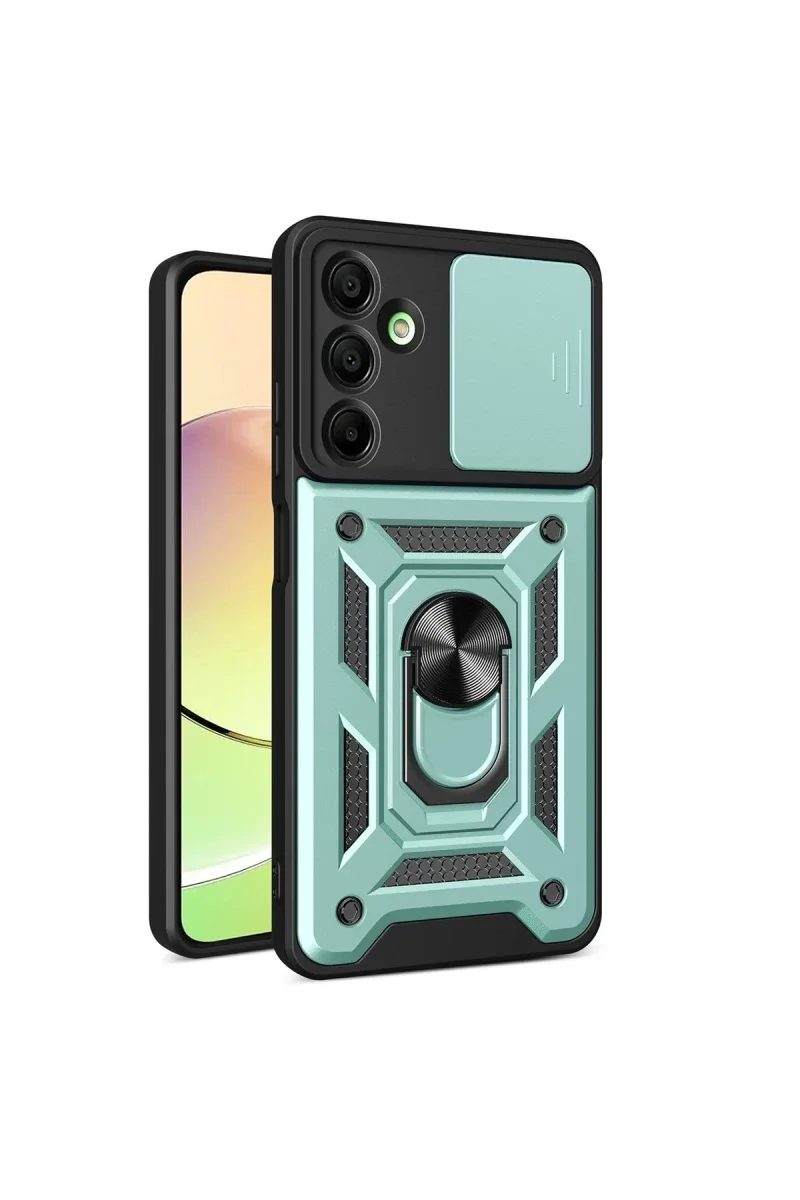 Samsung Galaxy A16 5G Kılıf Pars Lens Yüzüklü Silikon - Yeşil Fiyatı, Yorumları ve Özellikleri