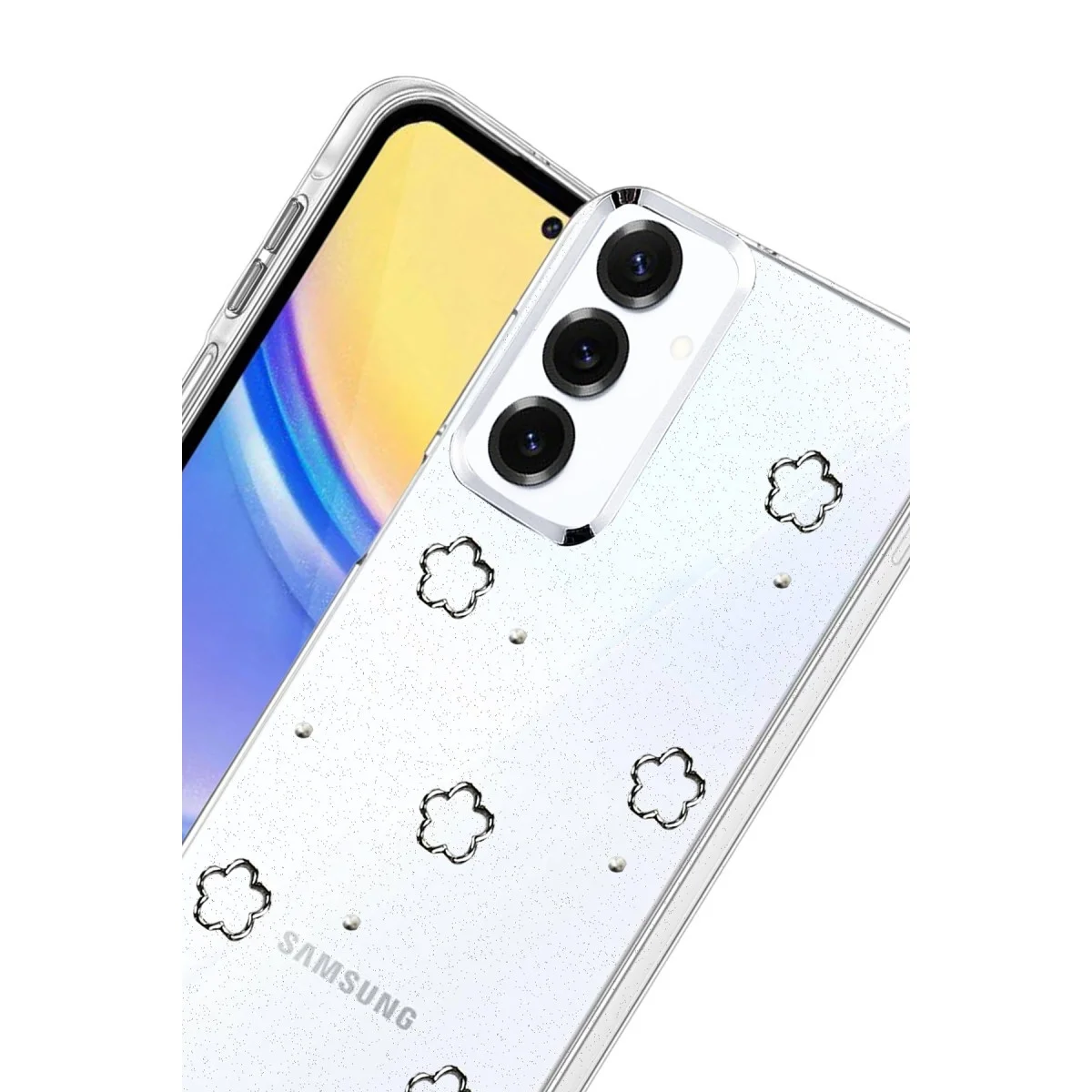 Samsung Galaxy A16 5g Fiyonk Desenli Kapak - Desen 2 Samsung Galaxy A16 5g Fiyonk Desenli Kapak - Desen 2