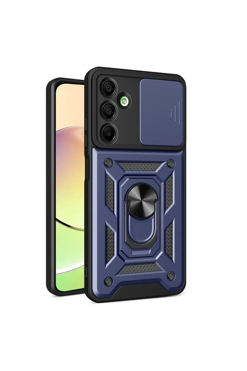 Samsung Galaxy A16 5G Kılıf Pars Lens Yüzüklü Silikon - Lacivert Fiyatı, Yorumları ve Özellikleri