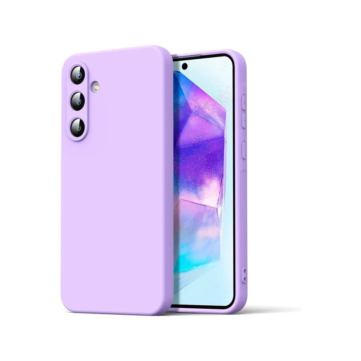 Samsung Galaxy A16 5G Kılıf Nano içi Kadife Silikon - Lila Fiyatı, Yorumları ve Özellikleri