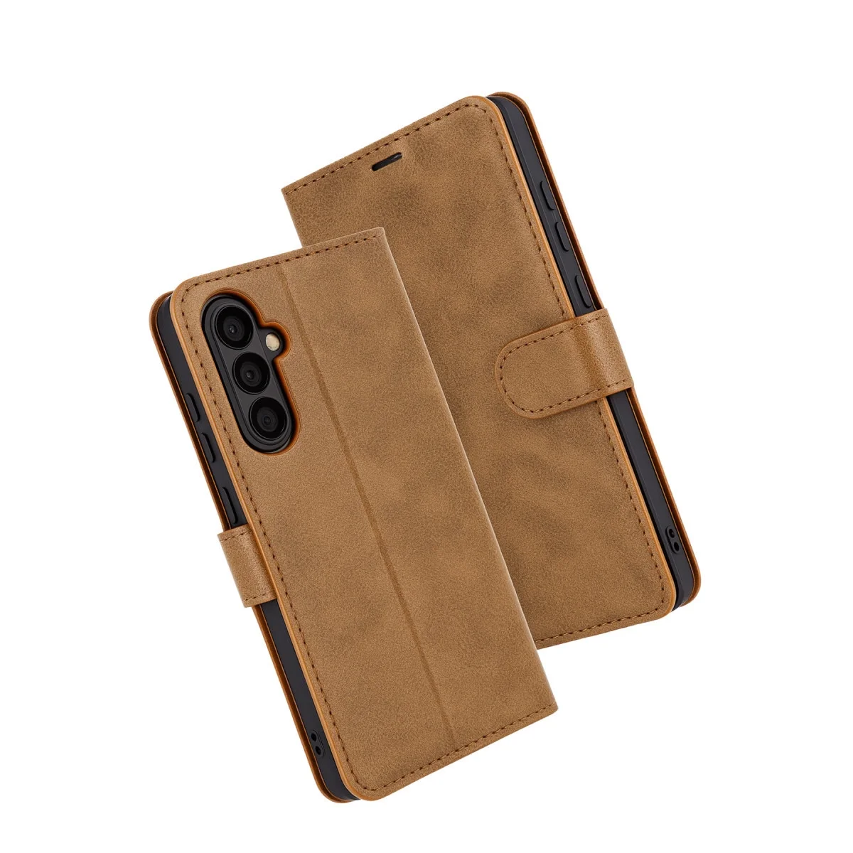 Samsung Galaxy A17 5g Trend S Plus Kapaklı Kılıf - Taba Samsung Galaxy A17 5g Trend S Plus Kapaklı Kılıf - Taba