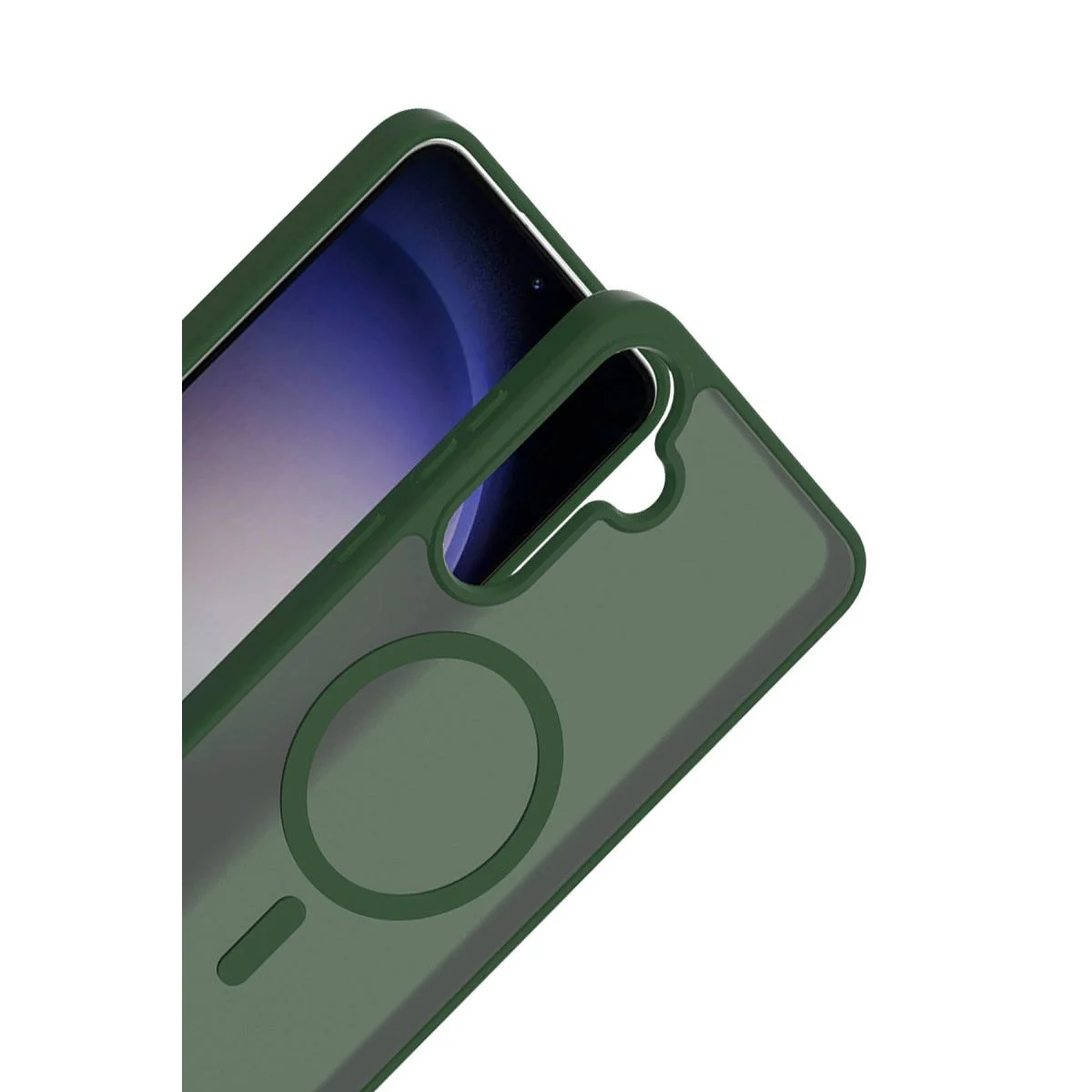 Samsung Galaxy A17 5g ile Uyumlu Jota MagSafe Kılıf - Koyu Yeşil Premium Silikon Kapak Fiyatı, Yorumları ve Özellikleri