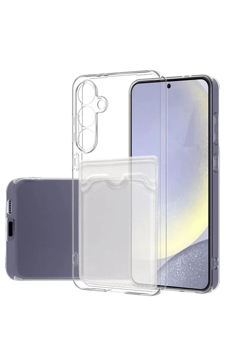 Samsung Galaxy A17 5G Kart Şeffaf Silikon - Şeffaf Samsung Galaxy A17 5G Kart Şeffaf Silikon - Şeffaf