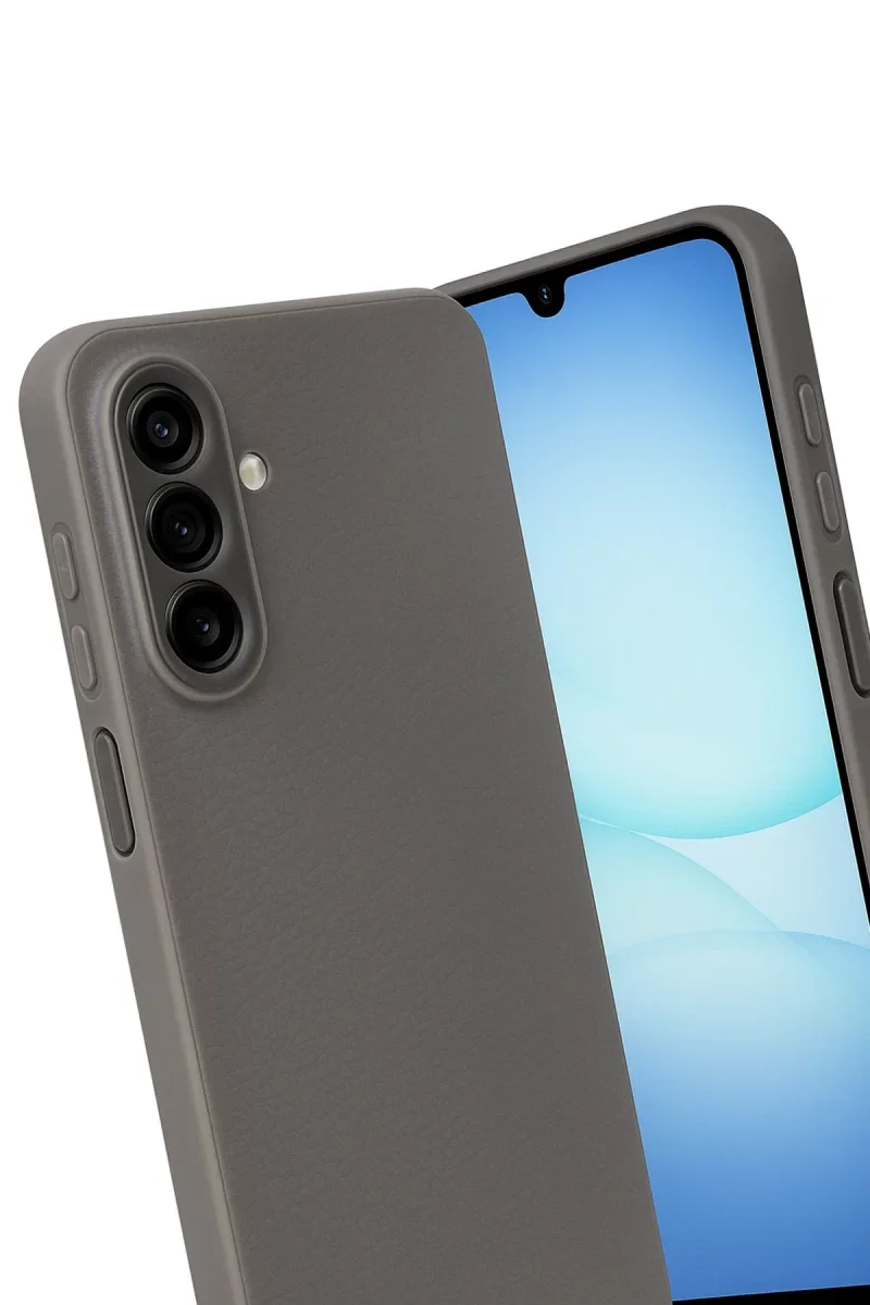 Samsung Galaxy A17 5G Thermax Silikon Kılıf - Gri Samsung Galaxy A17 5G Thermax Silikon Kılıf - Gri