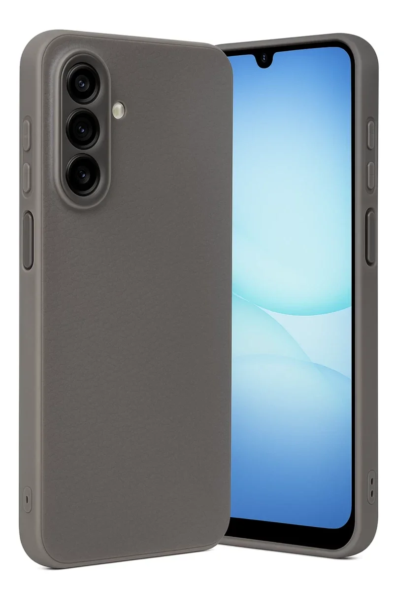 Samsung Galaxy A17 5G Thermax Silikon Kılıf - Gri Samsung Galaxy A17 5G Thermax Silikon Kılıf - Gri