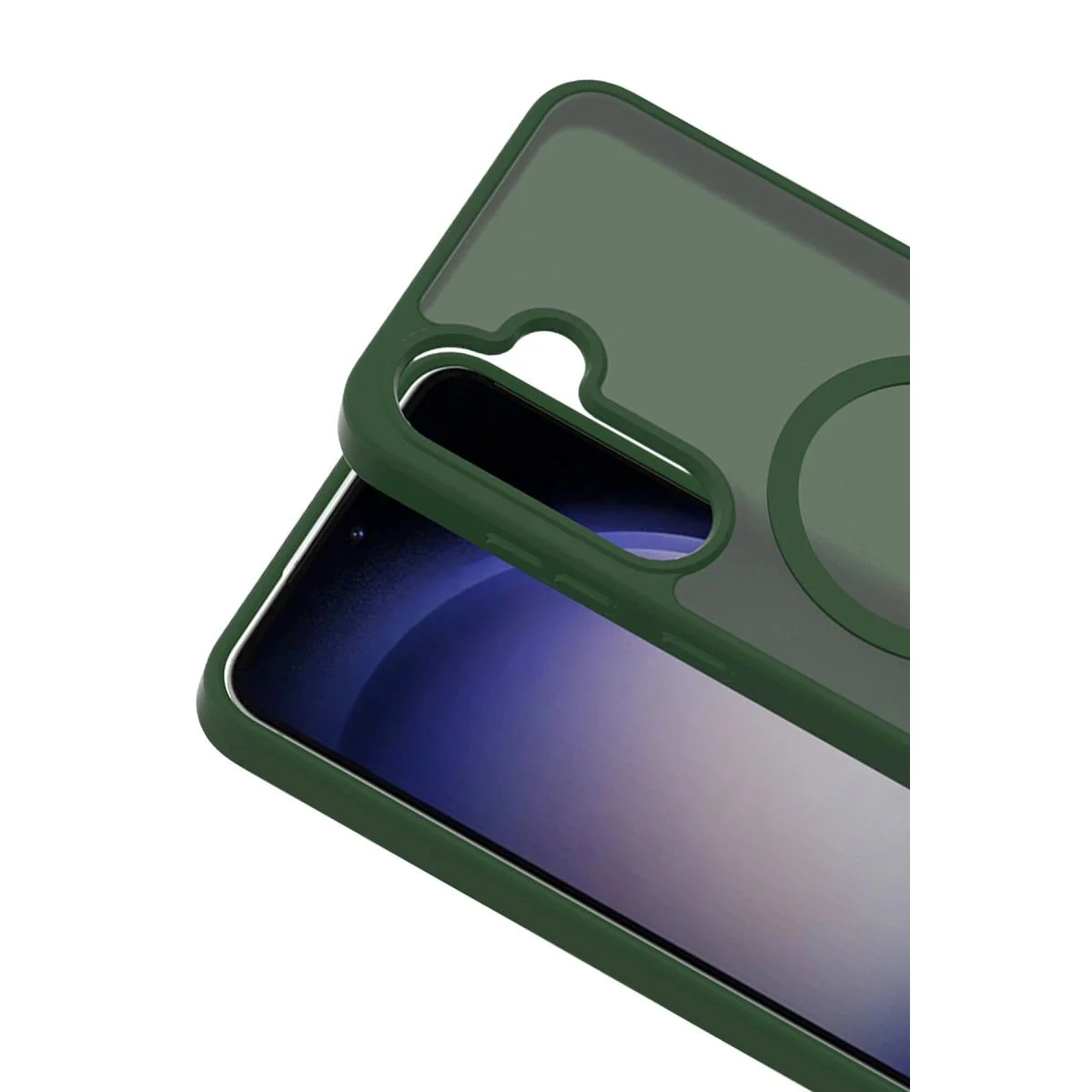 Samsung Galaxy A17 5g ile Uyumlu Jota MagSafe Kılıf - Koyu Yeşil Premium Silikon Kapak Fiyatı, Yorumları ve Özellikleri