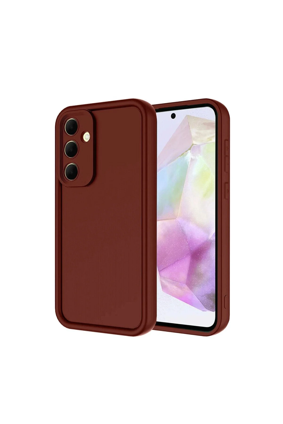 Samsung Galaxy A17 5g Viera Silikon - Bordo
