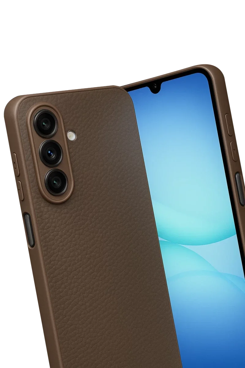 Samsung Galaxy A17 5G Thermax Silikon Kılıf - Kahverengi Samsung Galaxy A17 5G Thermax Silikon Kılıf - Kahverengi