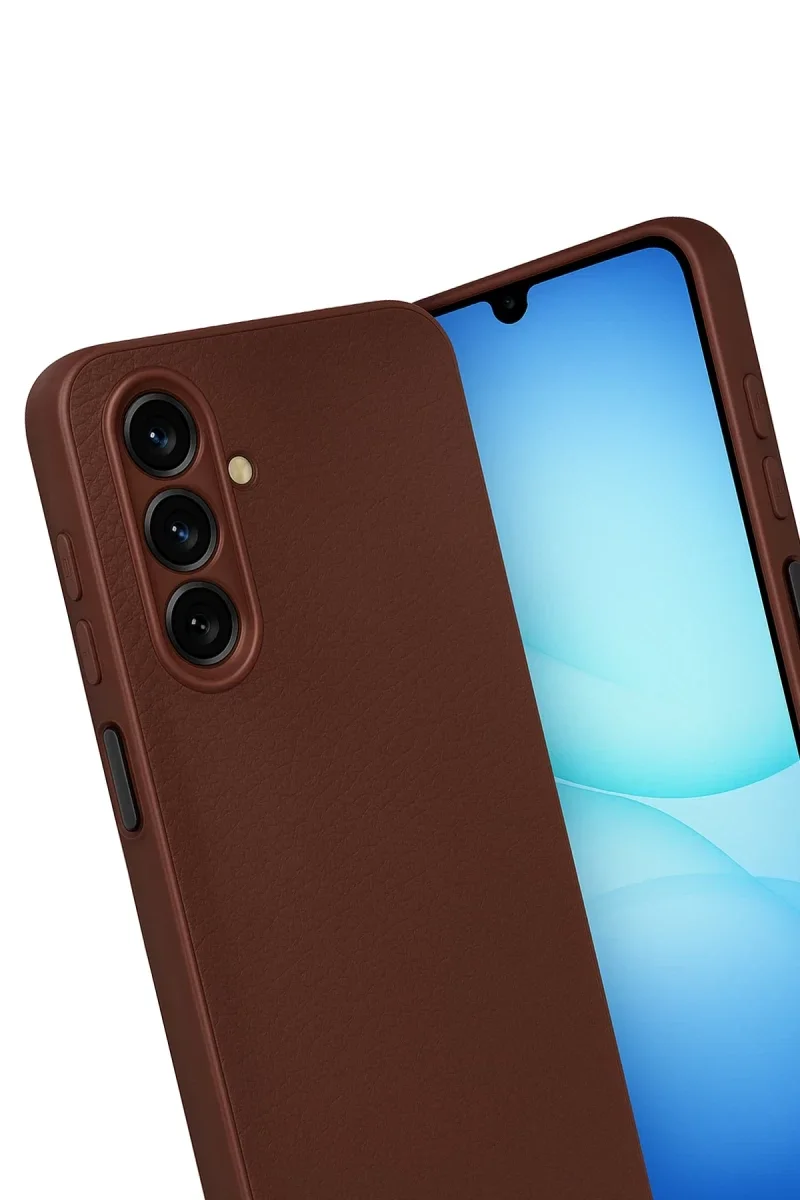 Samsung Galaxy A17 5G Thermax Silikon Kılıf - Bordo Samsung Galaxy A17 5G Thermax Silikon Kılıf - Bordo