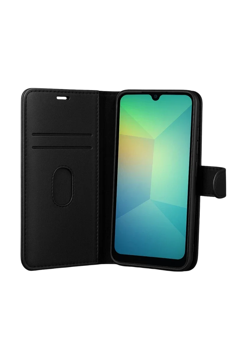 Samsung Galaxy A17 5G Trend S Plus Kapaklı Kılıf - Siyah Samsung Galaxy A17 5G Trend S Plus Kapaklı Kılıf - Siyah