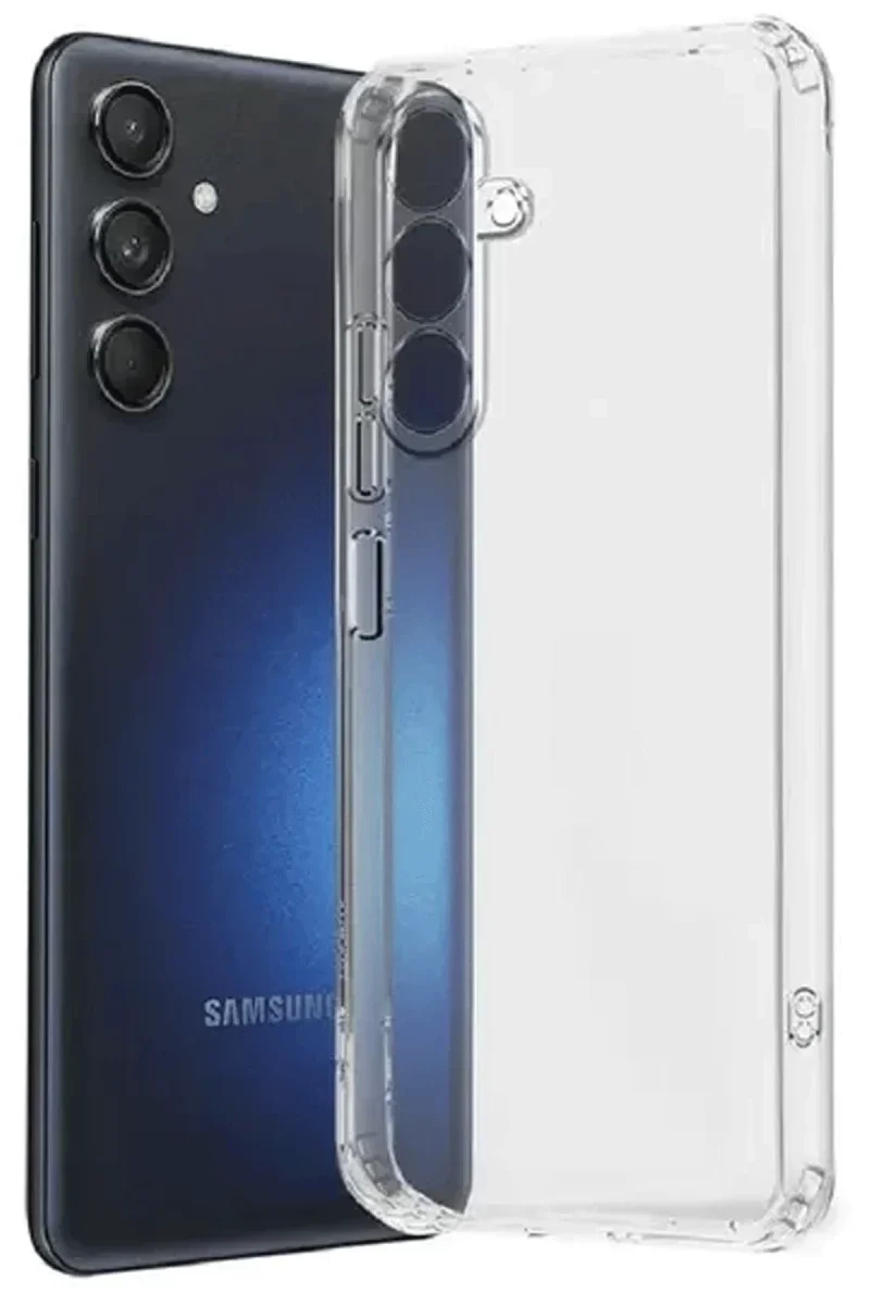 Samsung Galaxy A17 5G Kılıf Lüx Şeffaf Silikon Samsung Galaxy A17 5G Kılıf Lüx Şeffaf Silikon
