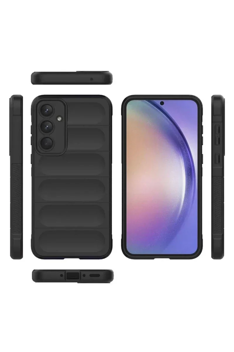 Samsung Galaxy A17 5G Optimum Silikon - Siyah Samsung Galaxy A17 5G Optimum Silikon - Siyah