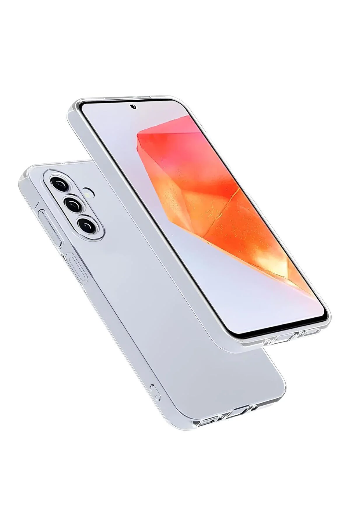 Samsung Galaxy A17 Premium Şeffaf Silikon Kılıf