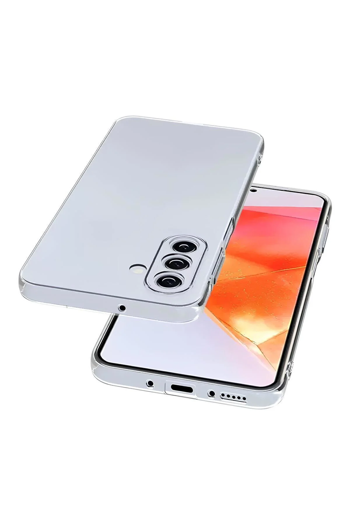 Samsung Galaxy A17 Premium Şeffaf Silikon Kılıf