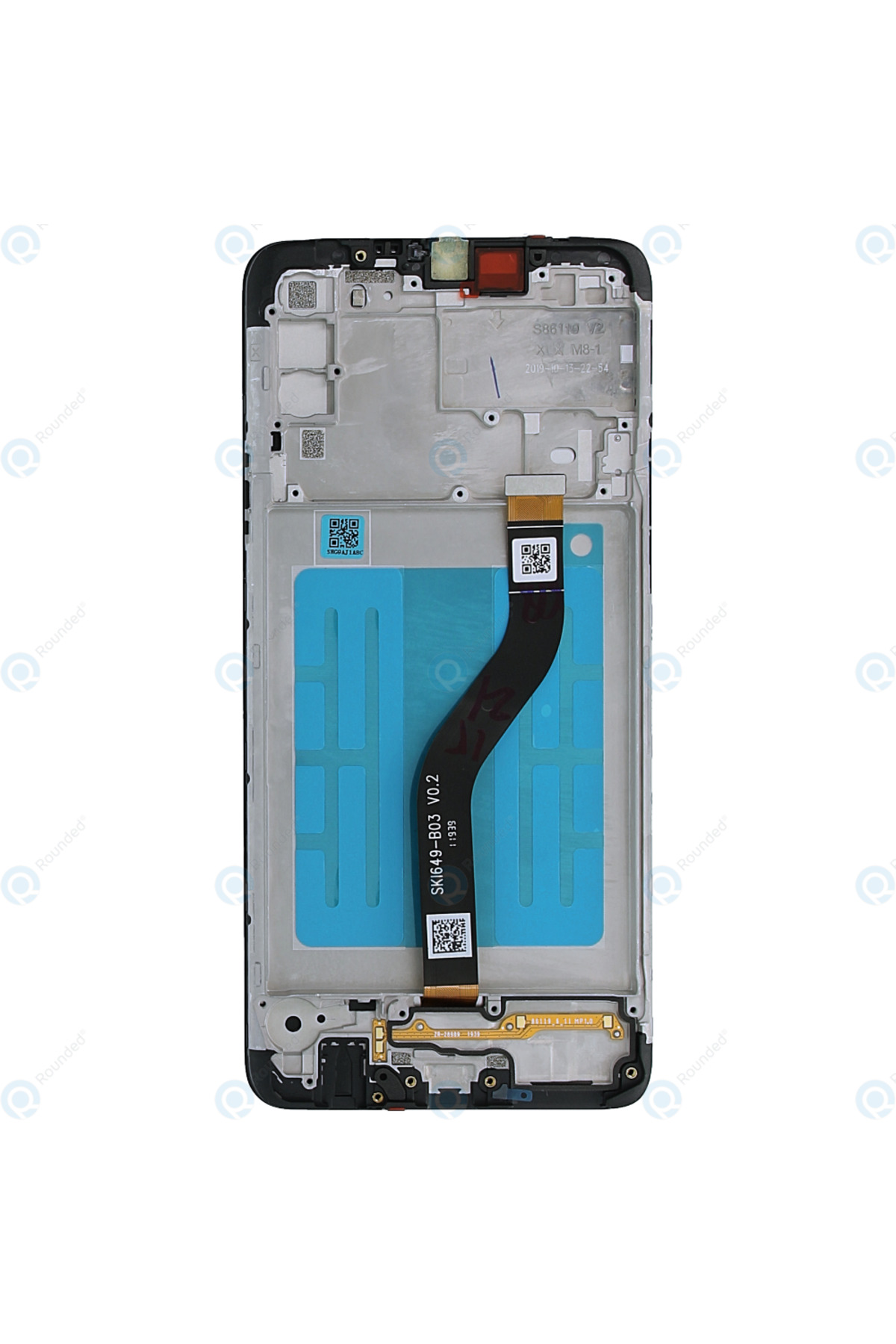 Samsung Galaxy A20s Uyumlu Çıtalı Oled Lcd Ekran Dokunmatik Sm-a2